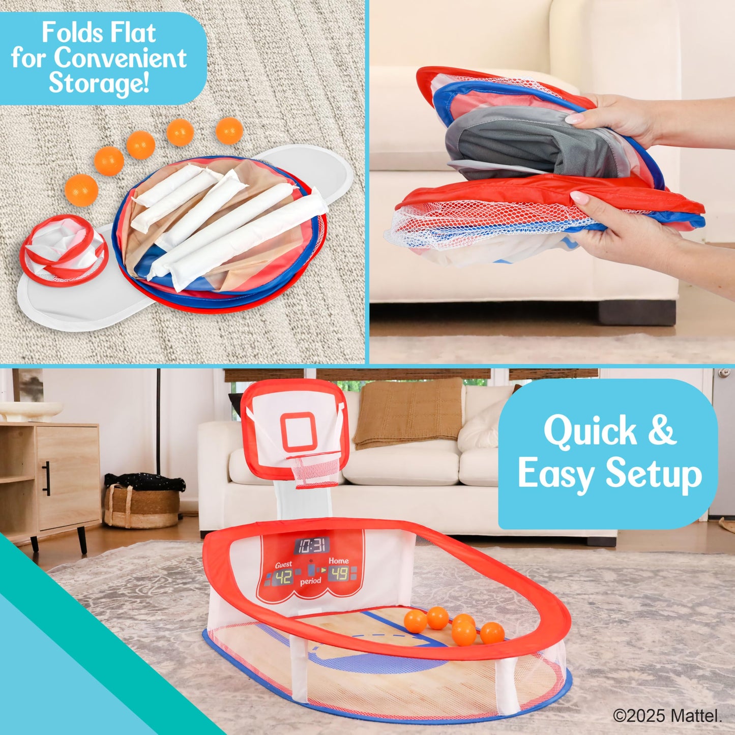 Fisher-Price™ Soft & Safe Basketball Set