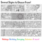 Tiny Expressions Outer Space Giant Coloring Poster for Kids - 30" x 72" Jumbo Paper Banner or Table Cover for School Parties - Large Pages