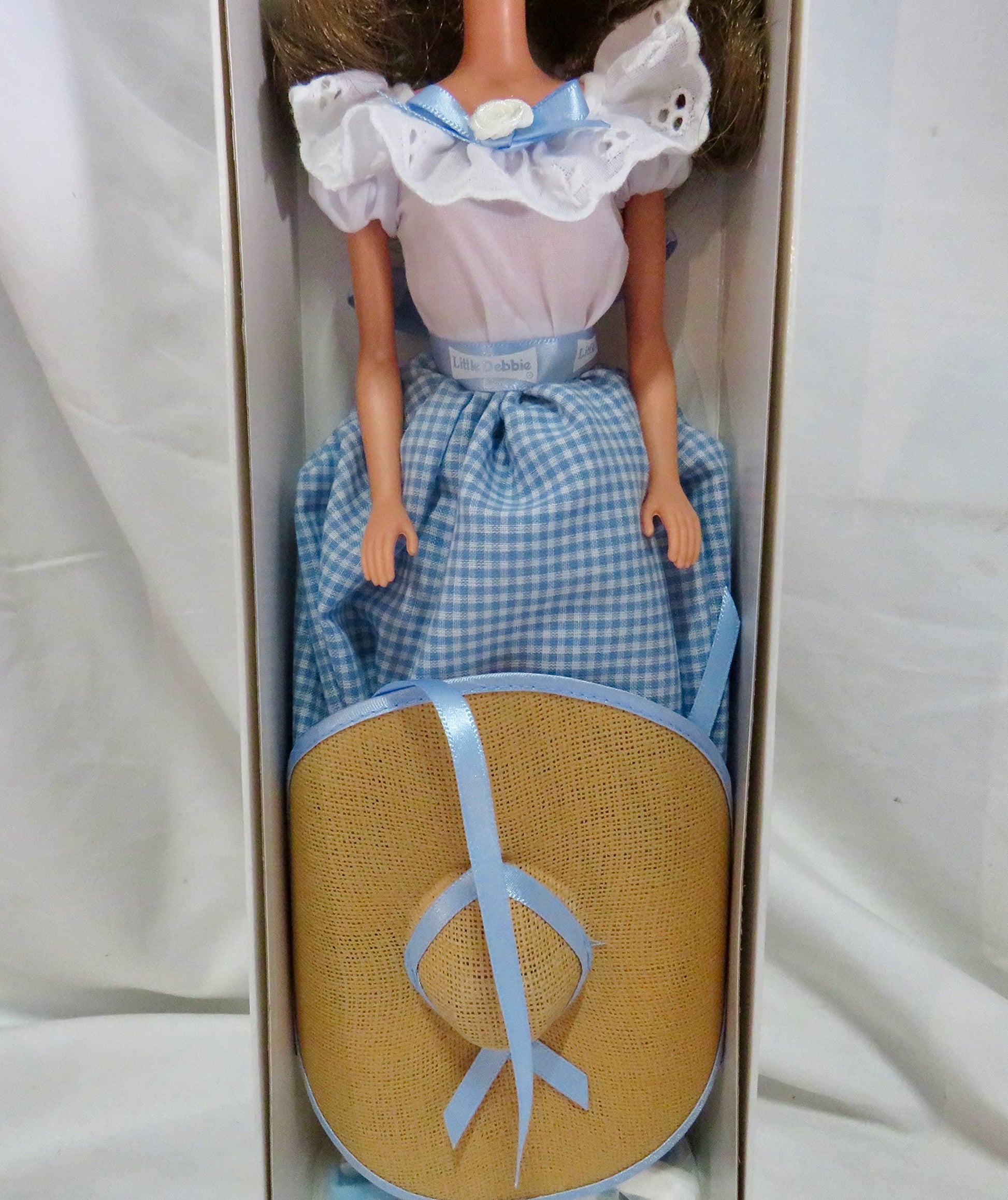 Barbie 1995 Series II Collector's Edition 12 Inch Doll - Barbie as Little Debbie Snacks' Girl with Dress, Sash, Shoes, Hair Ribbon, Hat, Hairbrush and