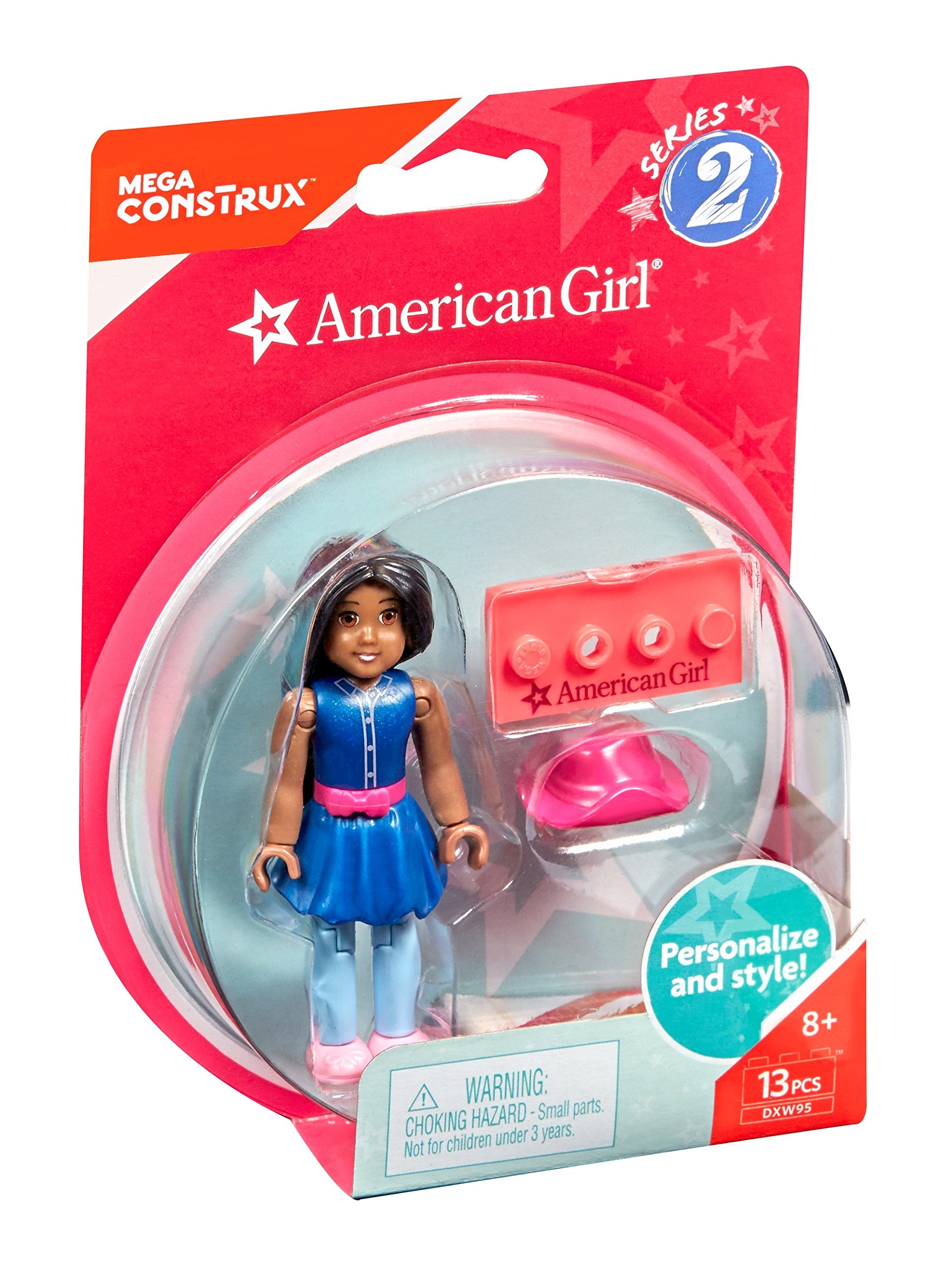 Mega Bloks American Girl Collectible Spring Denim Dream Figure