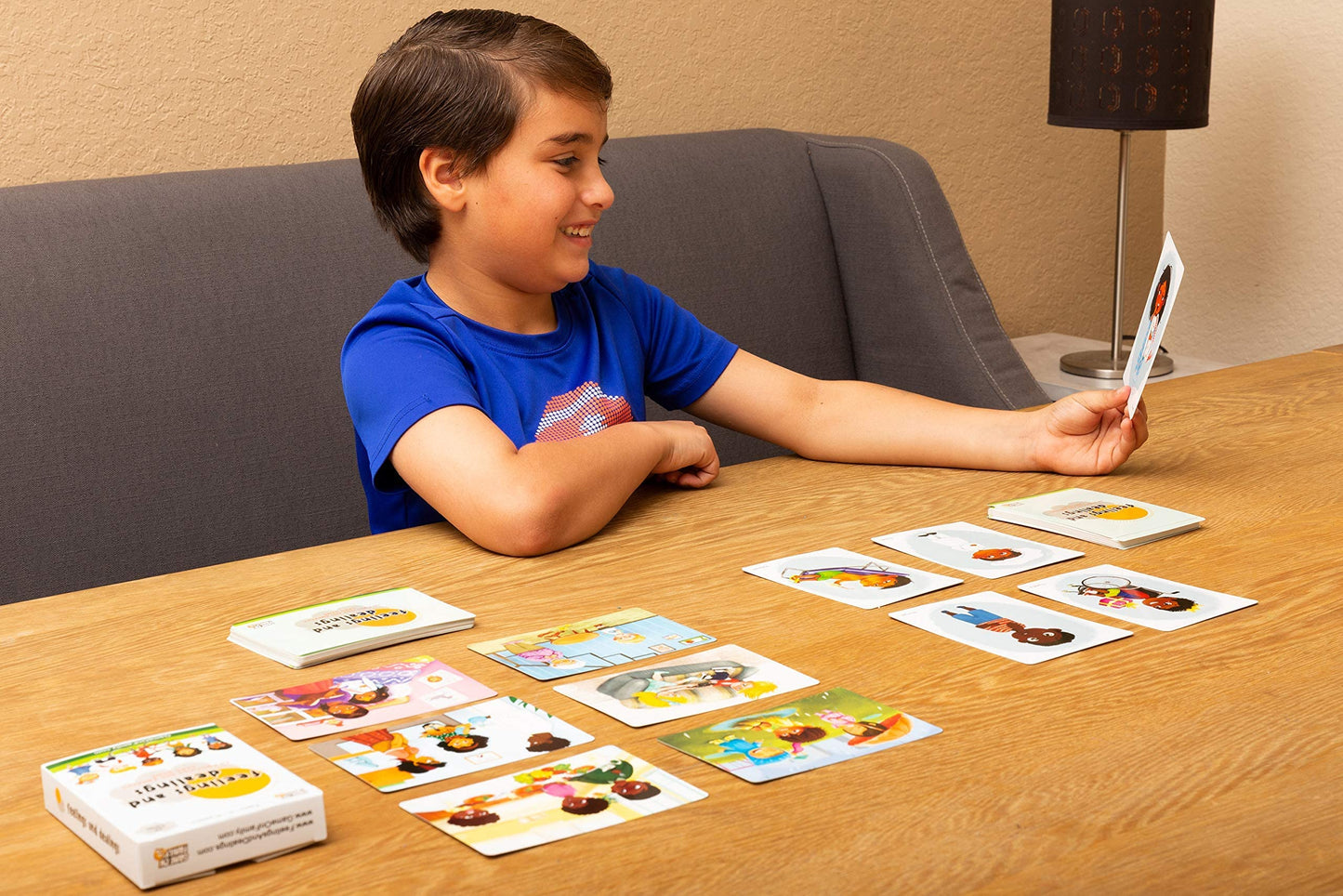 Feelings and Dealings: an Emotions and Empathy Card Game | Emotional Intelligence for Kids Ages 3-7 | SEL Activities | Educational Counseling Tool