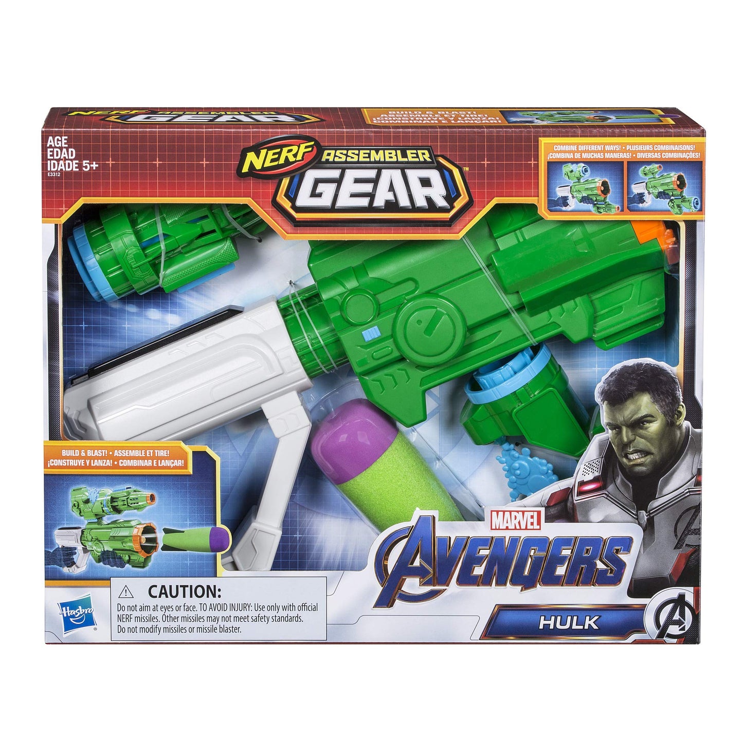 Avengers Marvel Endgame: Nerf Hulk Assembler Gear