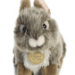 Aurora® Adorable Miyoni® Tots Baby Bunny Stuffed Animal - Lifelike Detail - Cherished Companionship - Gray 7 Inches