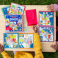 eeBoo: USA Geography Bingo for Kids for Ages 5+, A Fun Kids Learning Game that Teaches About the USA and Improves Memory
