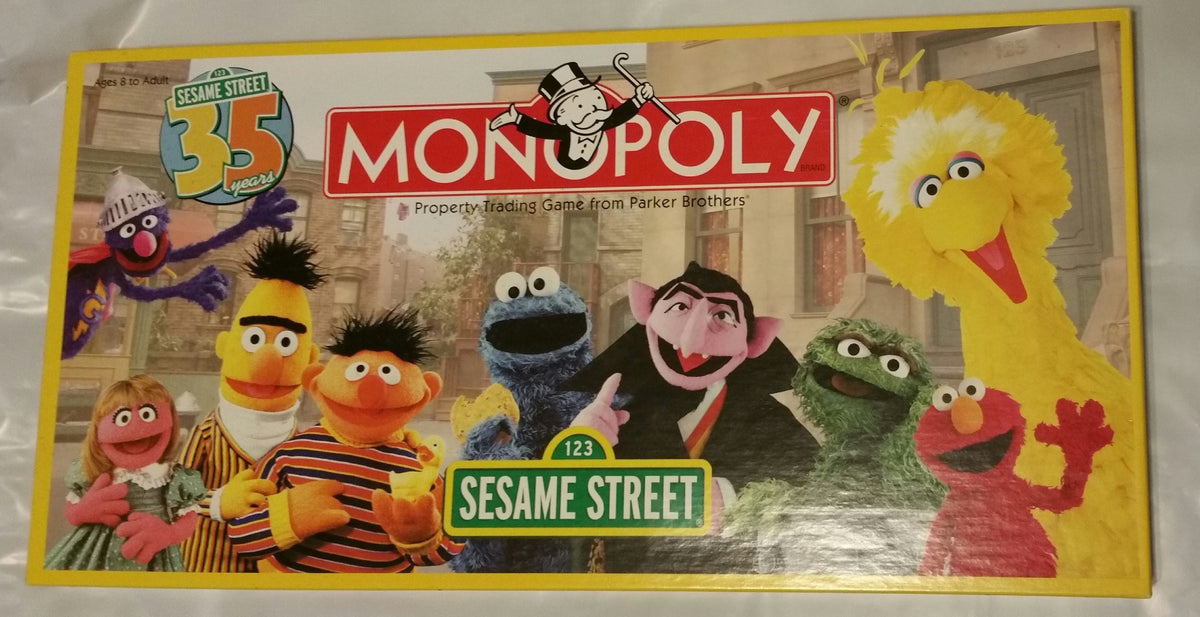 Sesame Street 35th Anniversary Edition Monopoly