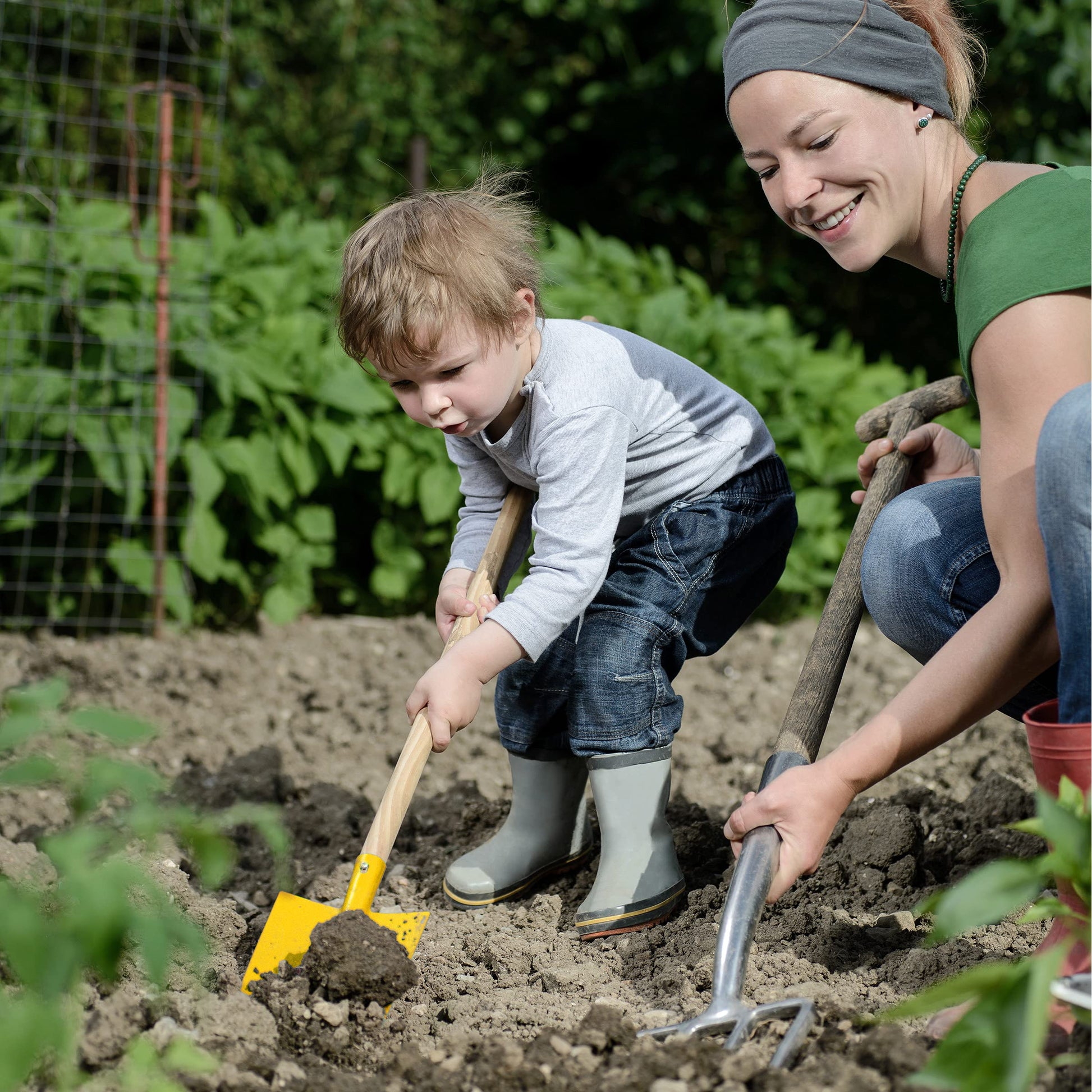 HEY! PLAY! Kids Gardening Tools Set, 4-Piece-Set