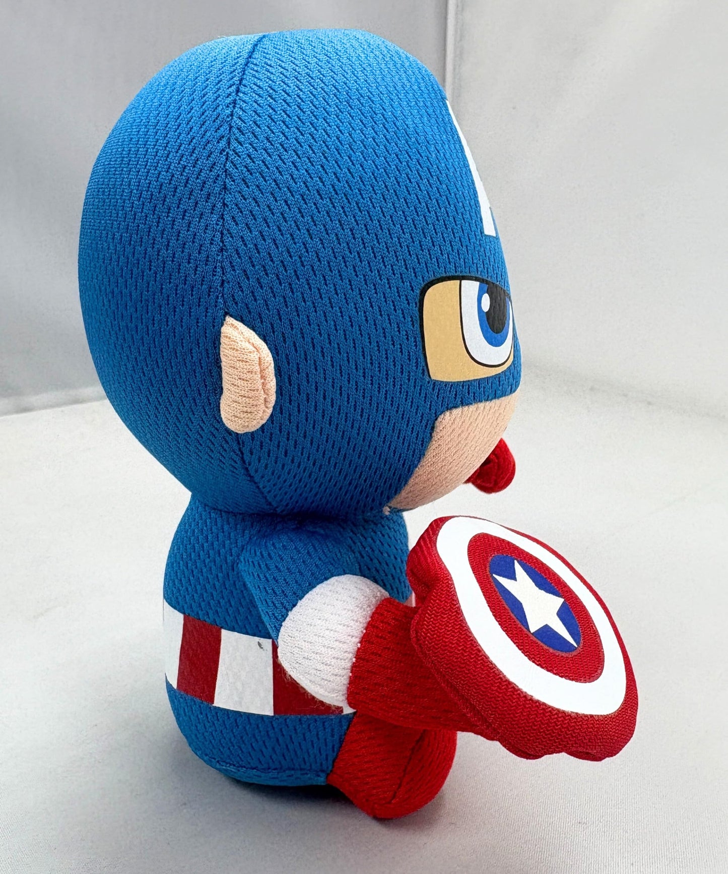 Ty Captain America Plush, Blue/Red/White, Regular