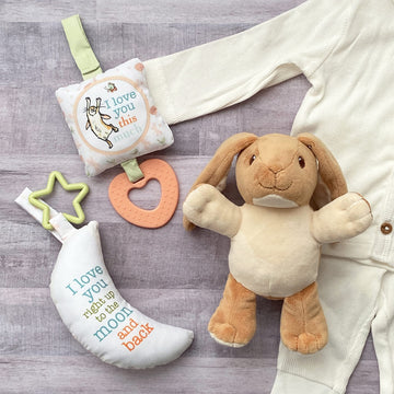 Guess How Much I Love You 3 Piece Gift Set with Stuffed Animal and Activity Toys
