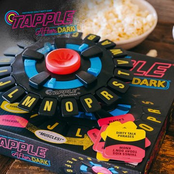 Tapple: After Dark Word Game, Fast-Paced Board Game for Ages 17+, Pick a Category, Tap a Letter, Shout an Answer, and Race Against The Timer to be