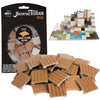 Monster Adventure Terrain- 50pc Wood Plank Tile Expansion Pack- Hand-Painted 1x1 - Tile Set- Amazing Tabletop Terrain in Minute- Customize Your D&D