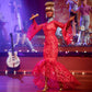 Barbie Inspiring Women Doll, Celia Cruz Queen of Salsa in Red Lace Dress with Golden Microphone, Collectible with Doll Stand & Certificate of