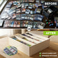 NOIERWADE Card Dividers for Storage Boxes, Baseball/MTG/TCG/Sports/Game Cards Organizer, Horizontal or Vertical, 120Pcs