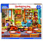 White Mountain 1000 Piece Jigsaw Puzzle Autumn and Fall, Thanksgiving Day