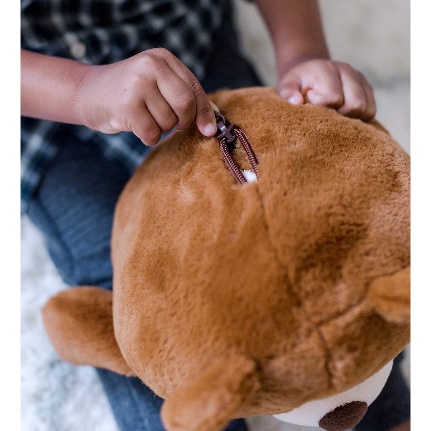 Animal Adventure | Wild for Style | 2-in-1 Transformable Character Cape & Plush Pal - Bear