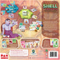 Lynnvander Studios: Shell Company: Don't Write Me Off - Strategy Board Game, File Taxes & Find Love (As a Turtle), Ages 14+, 2-6 Players, 60 Min
