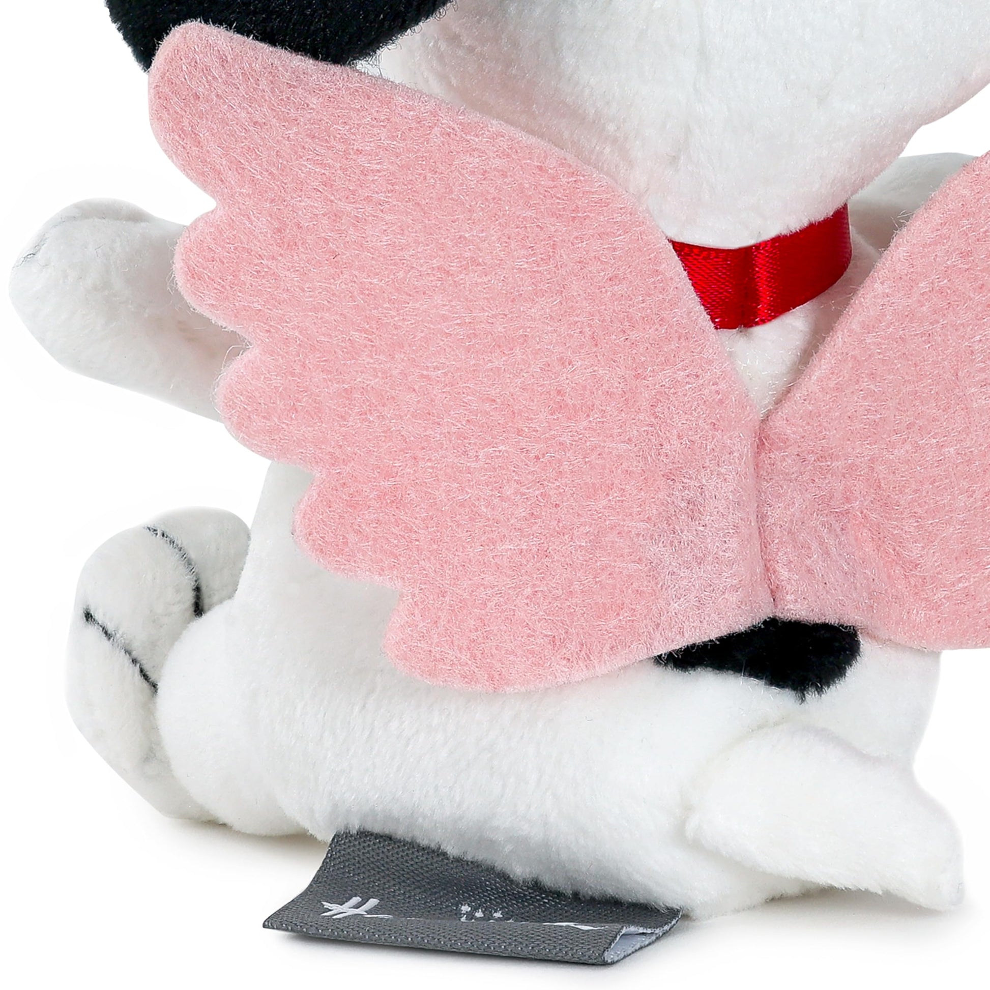 Hallmark Peanuts Snoopy Zip-a-Long Plush Toy, 3.5" (Cupid) Gift for Kids, Grandchildren, Collector, Valentine's Day