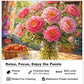 Teemosreal 1000 Piece Puzzle for Adults, Floral Morning Jigsaw Art