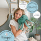Octopus - Microwavable & Weighted Plush Stuffed Animal - Heated Plushie for Warmth - Cute, Soft, Cozy Toy for Adults & Children (Boys, Girls