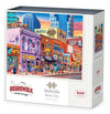 Boardwalk Nashville Music City 500 Piece Jigsaw Puzzle Fun Colorful Tennessee Puzzles with Premium Box, Gift for Adults and Family 16"x20"