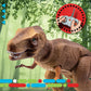 Discovery™ Remote Control T-Rex Dinosaur - Realistic Jurassic RC Action Figure with Walking Legs, Roaring Sounds, Chomping Mouth| Dinosaur Toys
