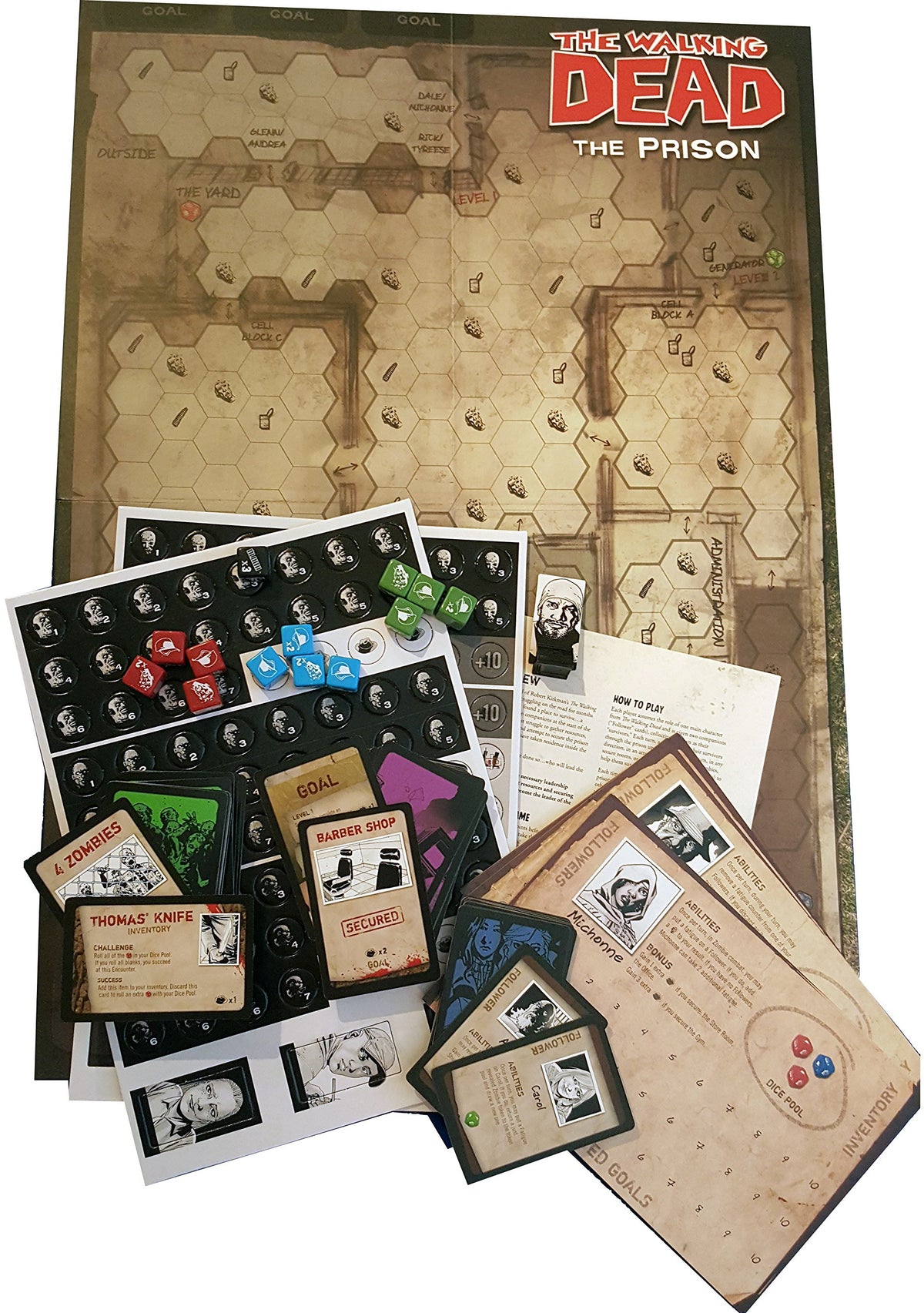 The Walking Dead: The Prison Board Game