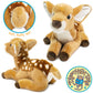 TigerHart Debbie The Baby Deer - 12 Inch Stuffed Animal Plush