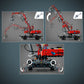LEGO Technic Material Handler 42144, Mechanical Model Crane Toy, with Manual and Pneumatic Functions, Construction Truck Building Set, Educational