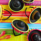 JOYIN 6 PCS Cinco De Mayo Fiesta Fabric Sombrero Headbands Party Costume for Fun Fiesta Hat Party Supplies, Luau Event Photo Props, Mexican Theme