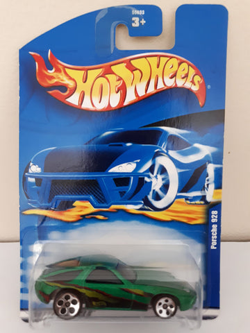 #2001-103 Porsche 928 Large/Small Wheels Collectible Collector Car Mattel Hot Wheels 1:64 Scale