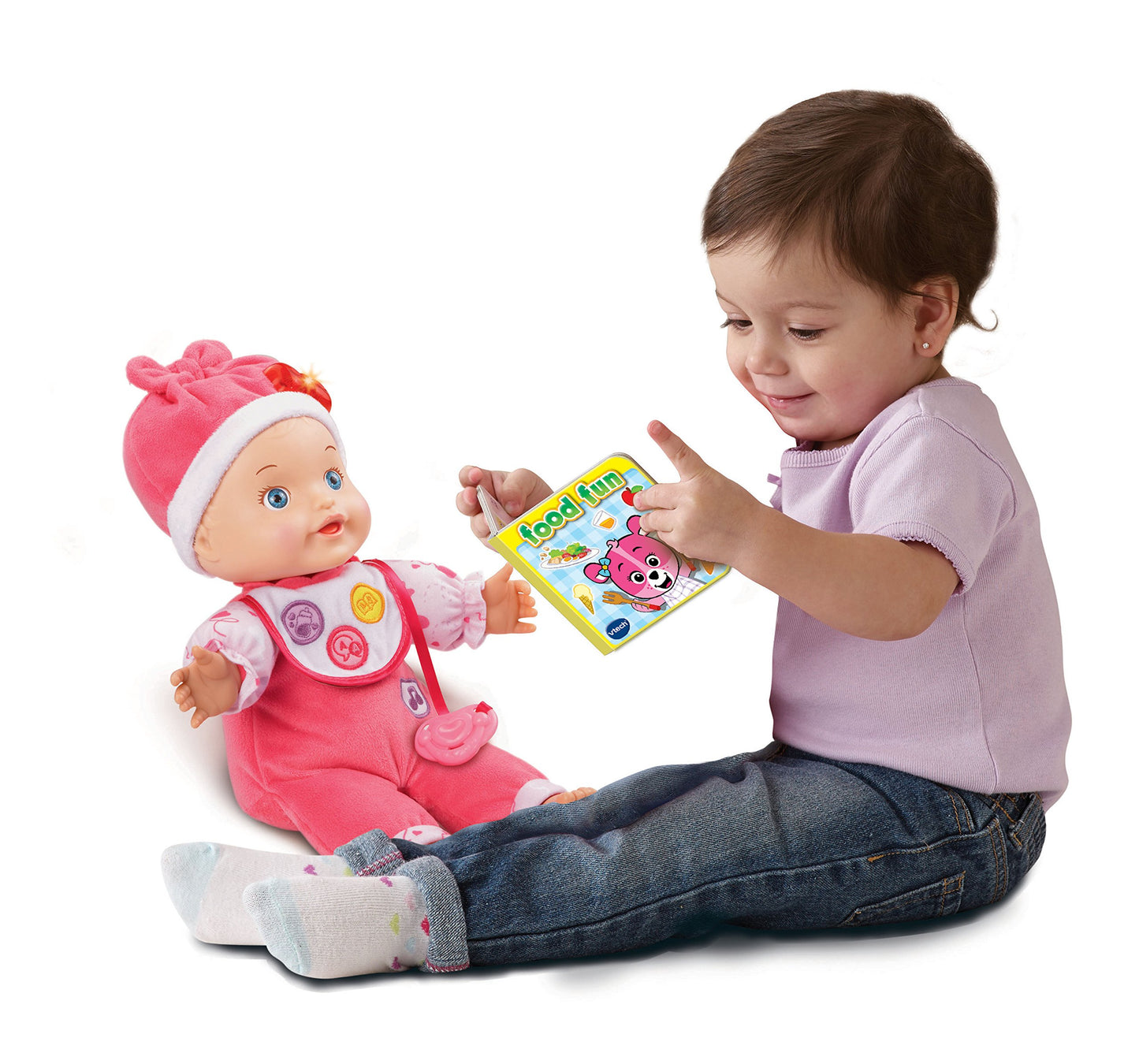 VTech Amaze Learn to Talk & Read Baby Doll