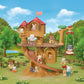 Calico Critters - Vacation Homes - Adventure Treehouse - 2025 Edition Dollhouse - Kids Pretend Play House, Miniature Home Playset, Expandable Design