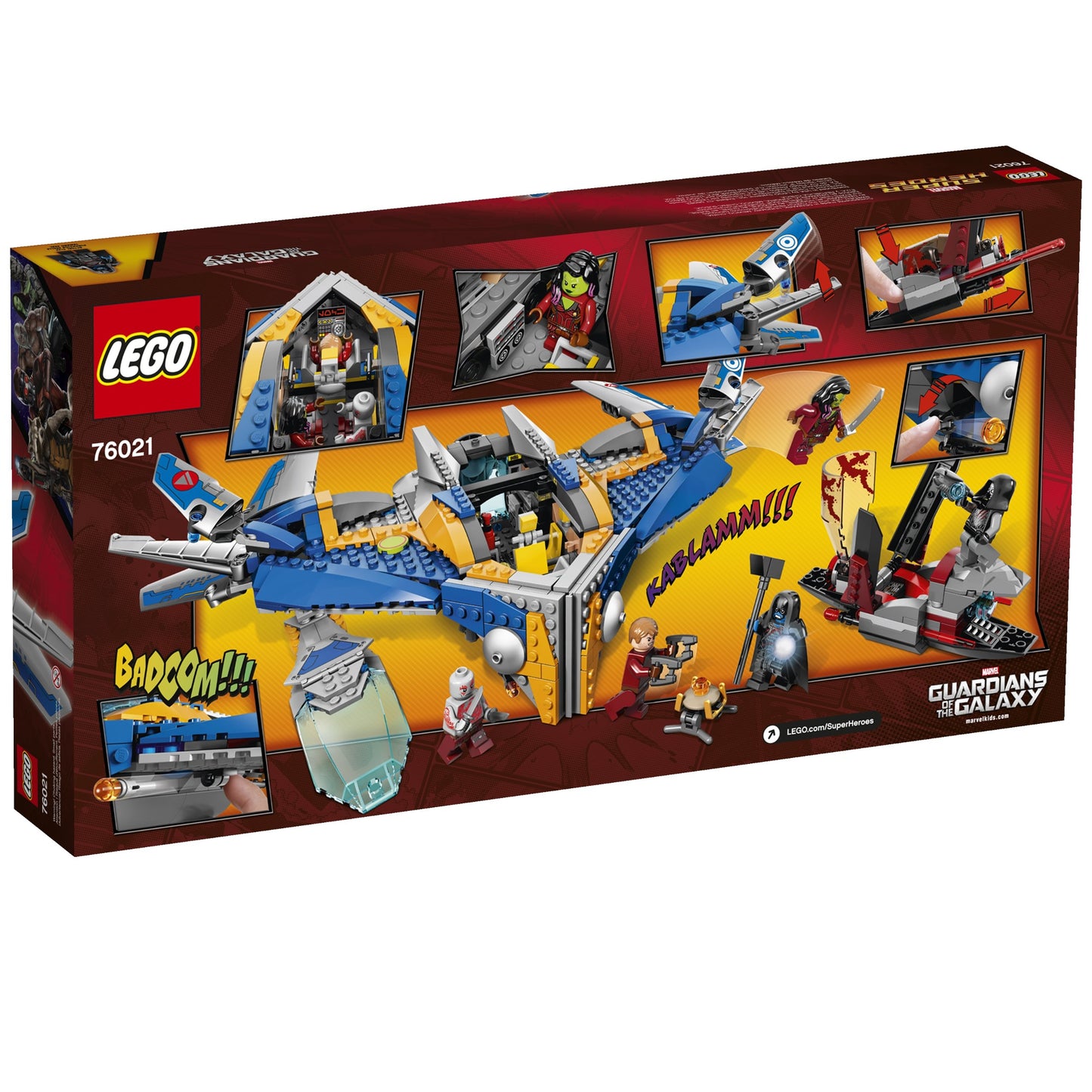 LEGO Superheroes 76021 The Milano Spaceship Rescue Building Set