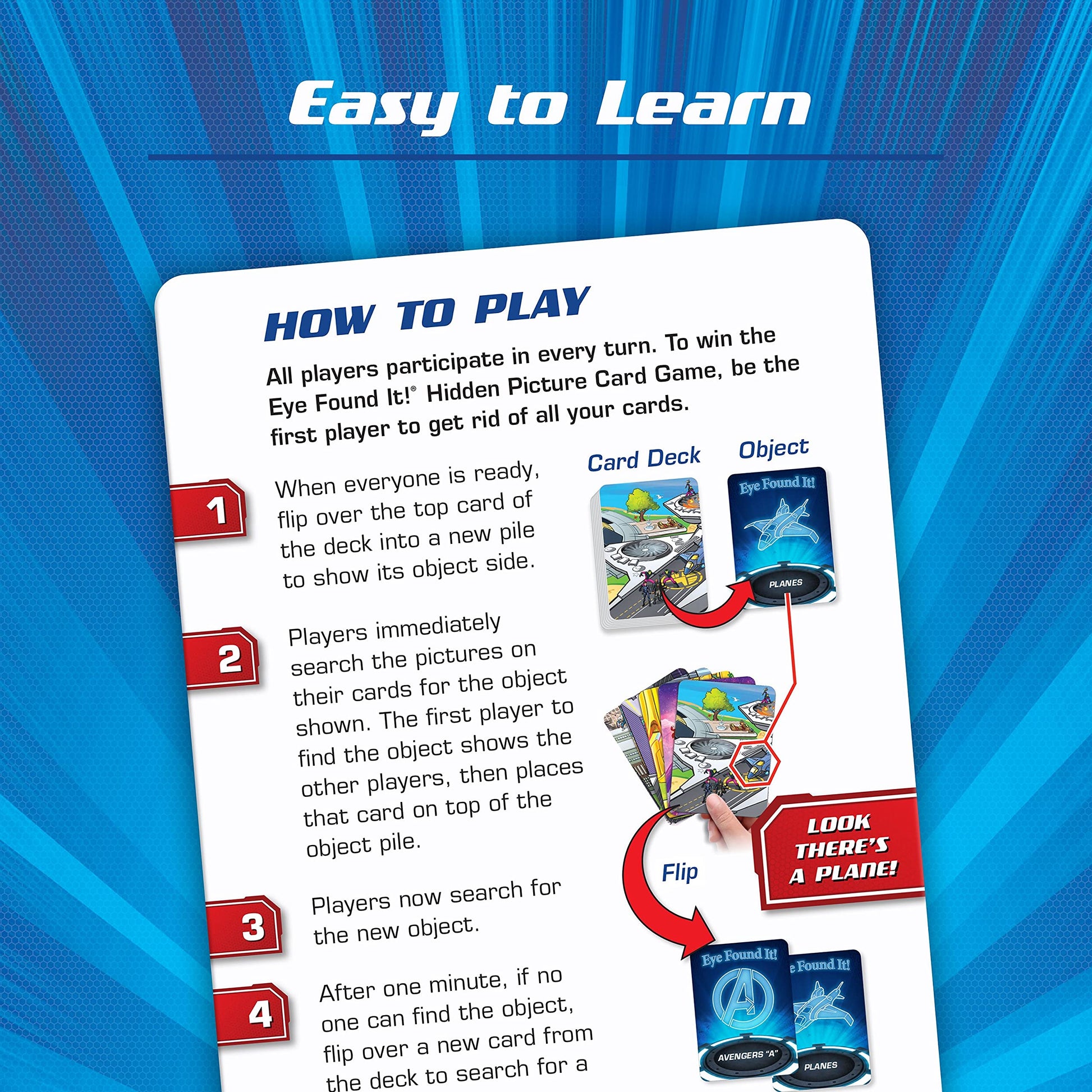 Ravensburger Marvel Eye Found It Card Game - Engaging Board Game for Children and Adults | Enhances Skill Development | Fun Family Entertainment |