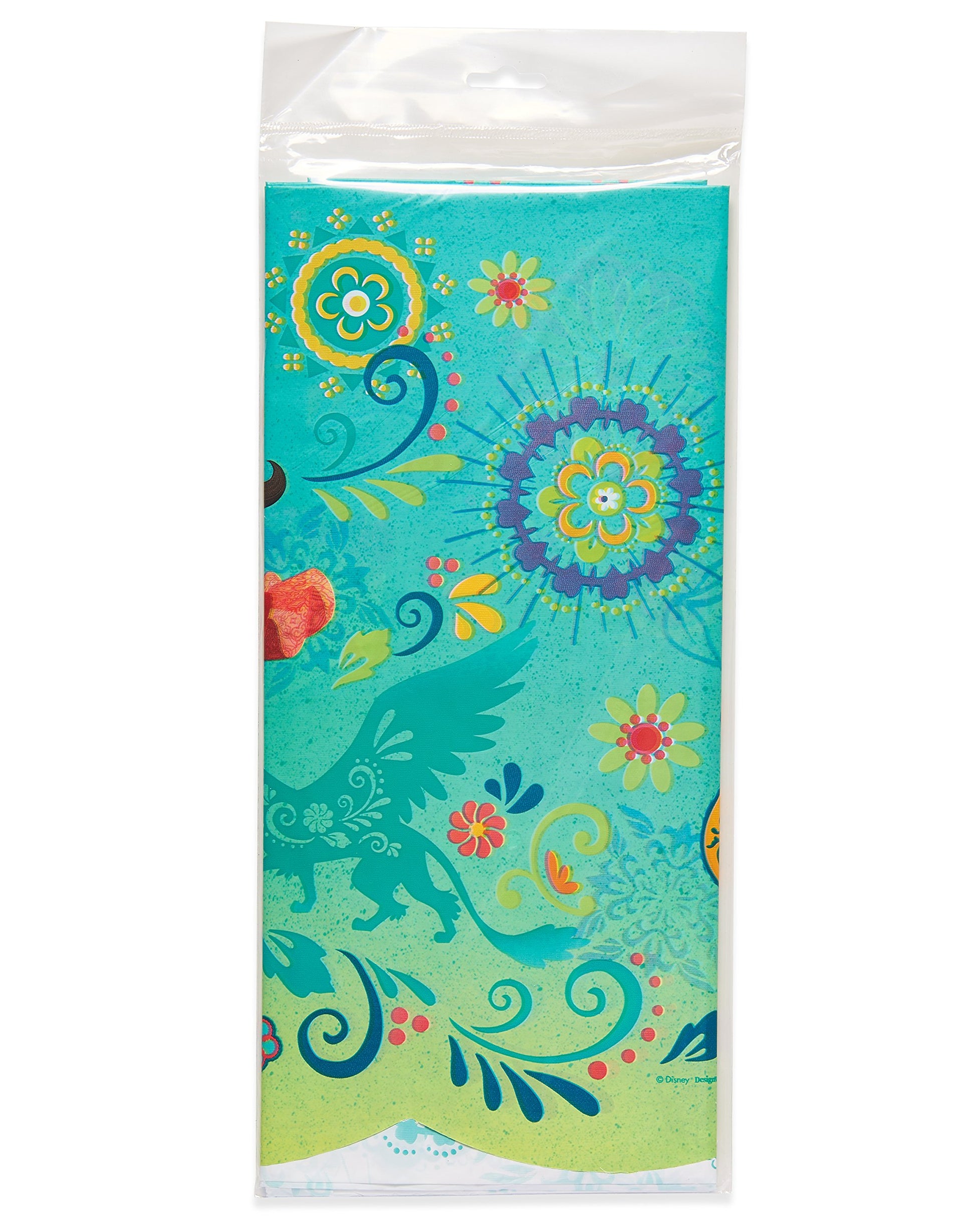 American Greetings Girls Elena of Avalor Party Supplies, Plastic Table Cover, 54" x 96"