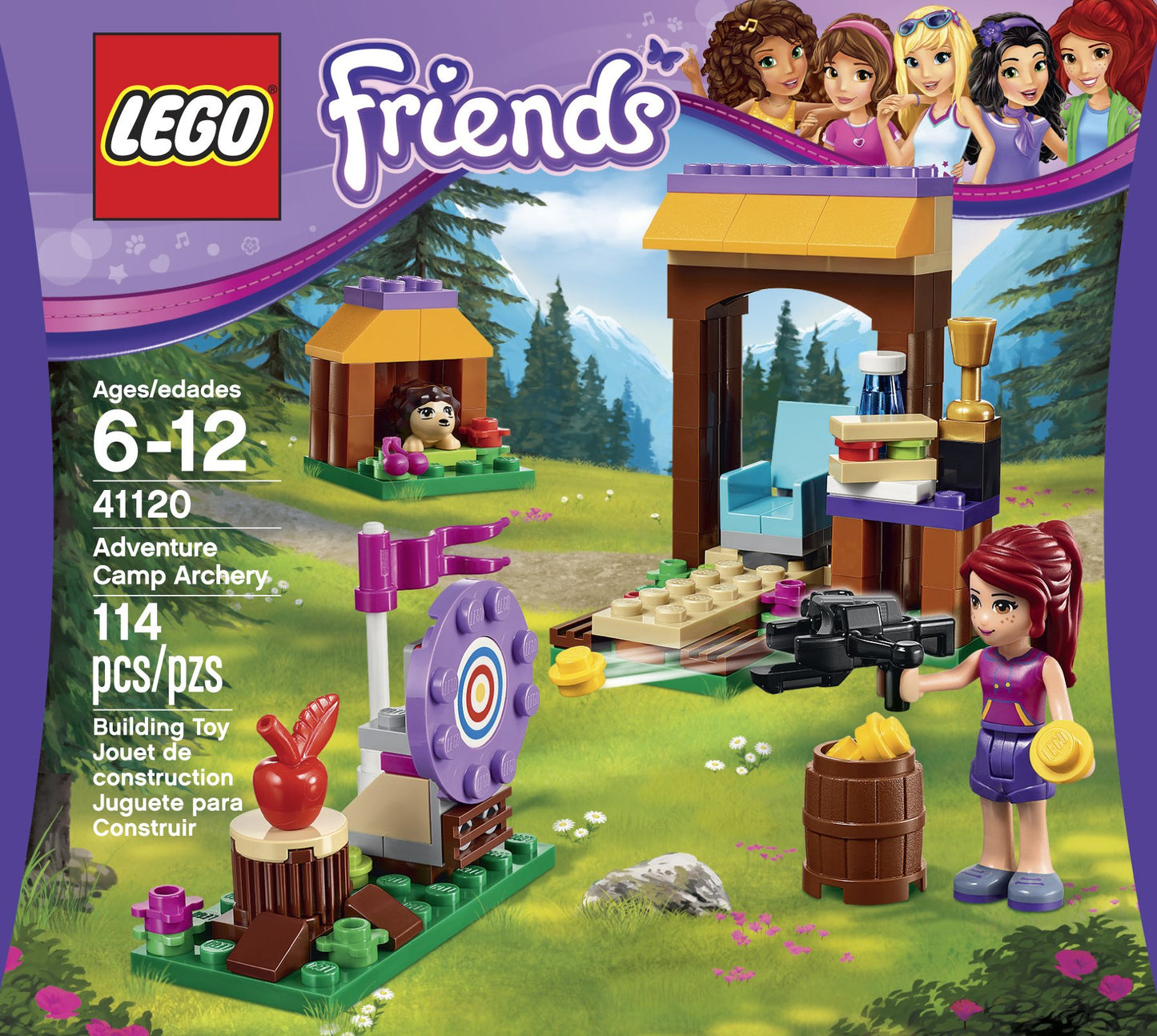 LEGO Friends Adventure Camp Archery Kit (114 Piece)