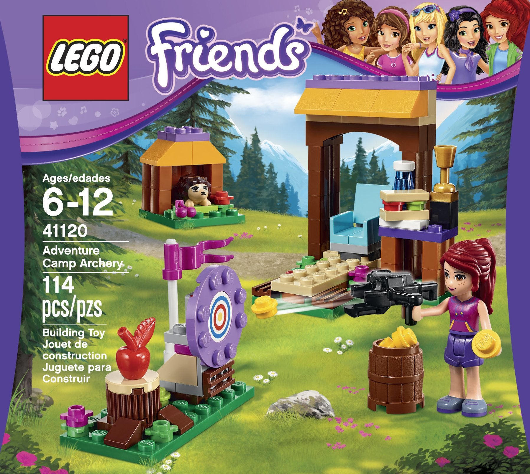 LEGO Friends Adventure Camp Archery Kit (114 Piece)
