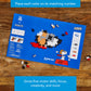 PLUS PLUS Puzzle By Number, Flying Ace - 100 Piece Mini Hashtag Blocks, Puzzles for Adults & Kids - Peanuts Merchandise
