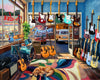 Springbok Fender Guitar Shop 1000 Piece Guitar Jigsaw Puzzle for Adults