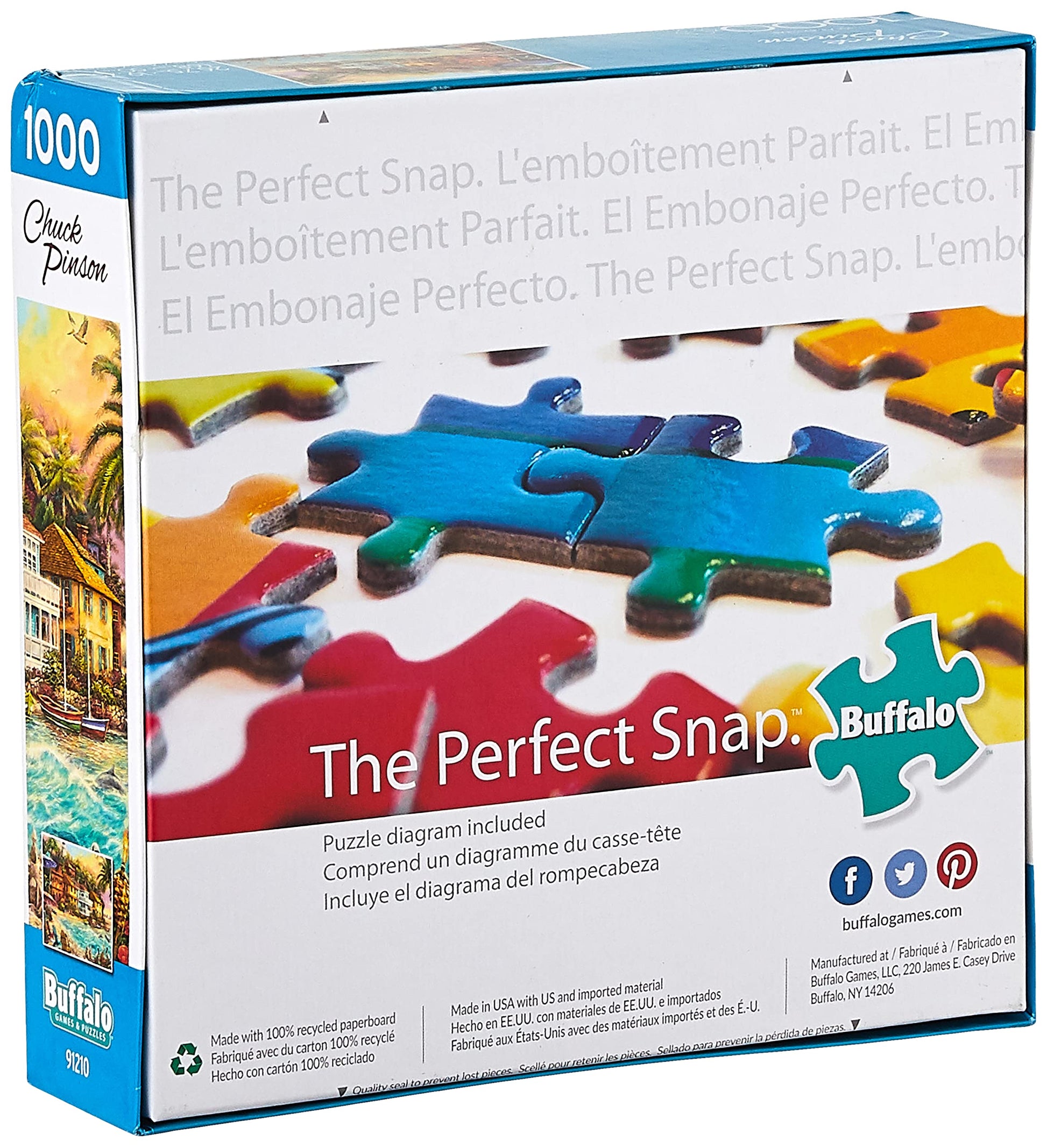 Buffalo Games - Chuck Pinson - Island Time - 1000 Piece Jigsaw Puzzle
