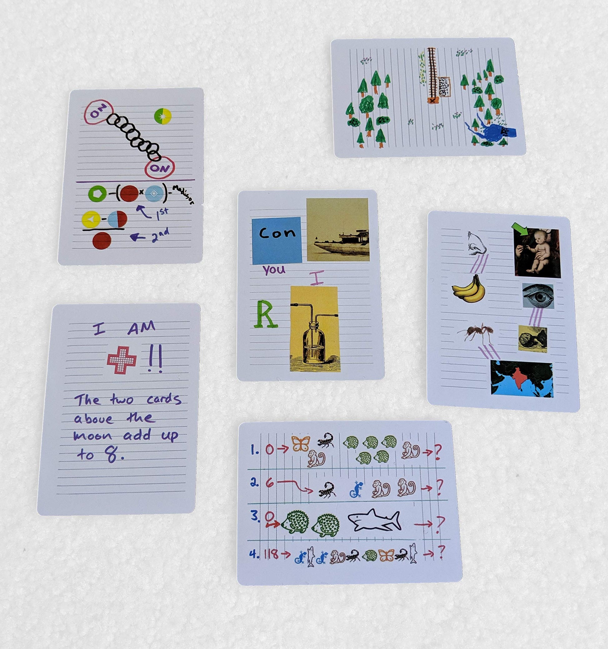 Plankton Games Son of Doctor Esker's Notebook, a Puzzle Card Game in The Style of Escape Rooms