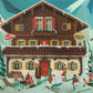 New York Puzzle Company - Janet Hill Mountain Moguls - 1000 Piece Jigsaw Puzzle for Adults by Janet Hill