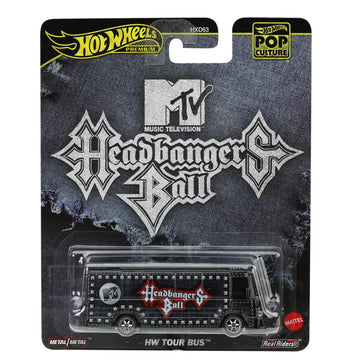 Hot Wheels Tour Bus, 1:64 Scale Die-Cast Replica from Popular Movie, TV Show or Video Game (Styles May Vary)