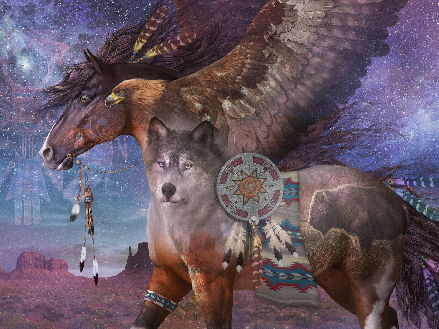 Ceaco - Sacred Starlight - 500 Piece Jigsaw Puzzle