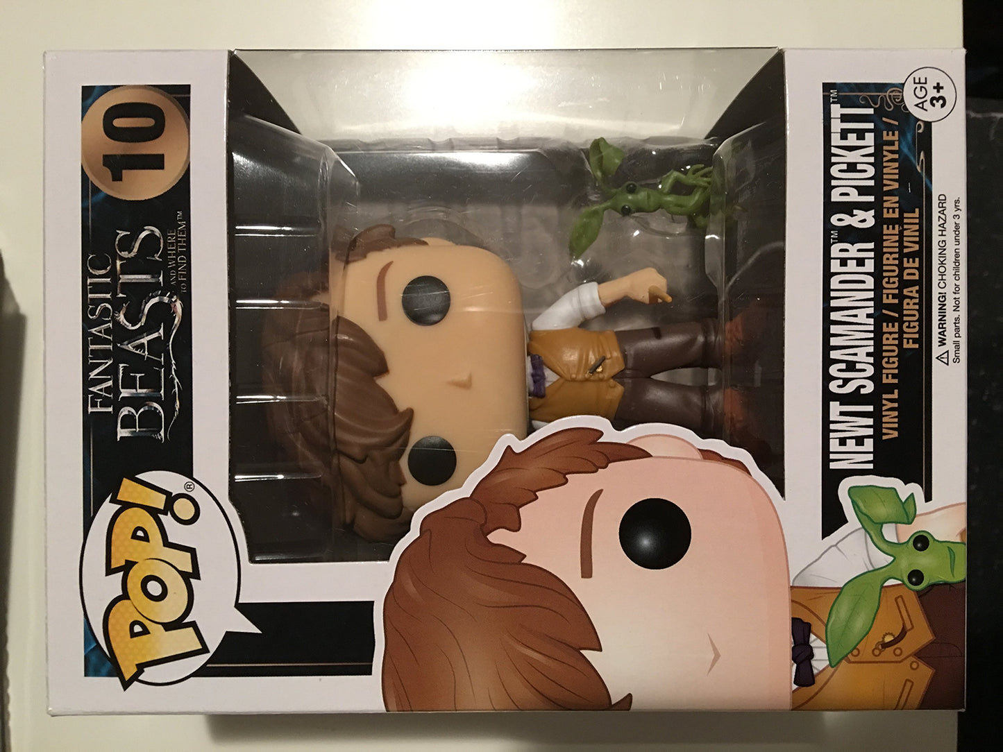 Funko Pop! 10 Newt Scamander with Picket Series Fantastic Beasts and Where to Find Them Special Edition 12149-4