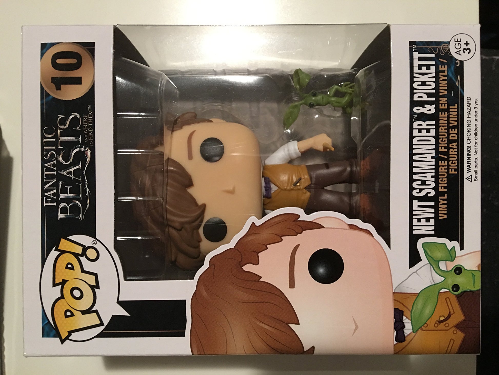 Funko Pop! 10 Newt Scamander with Picket Series Fantastic Beasts and Where to Find Them Special Edition 12149-4