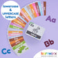 Alphabet Flash Cards for Toddlers | Award-Winning | 52 ABC Flashcards for Baby & Kids|ABC Cards Kindergarten | Large Upper and Lower Case | Large A-Z