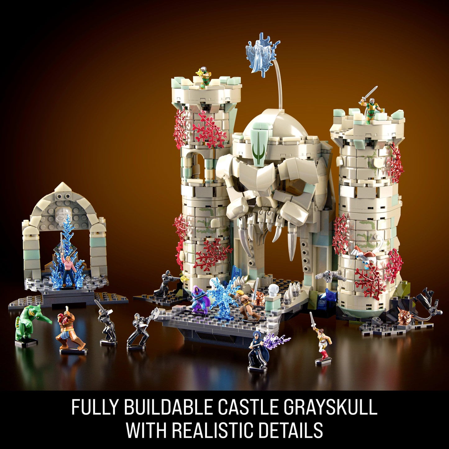 Mattel Brick Shop Masters of the Universe Battle of Castle Grayskull