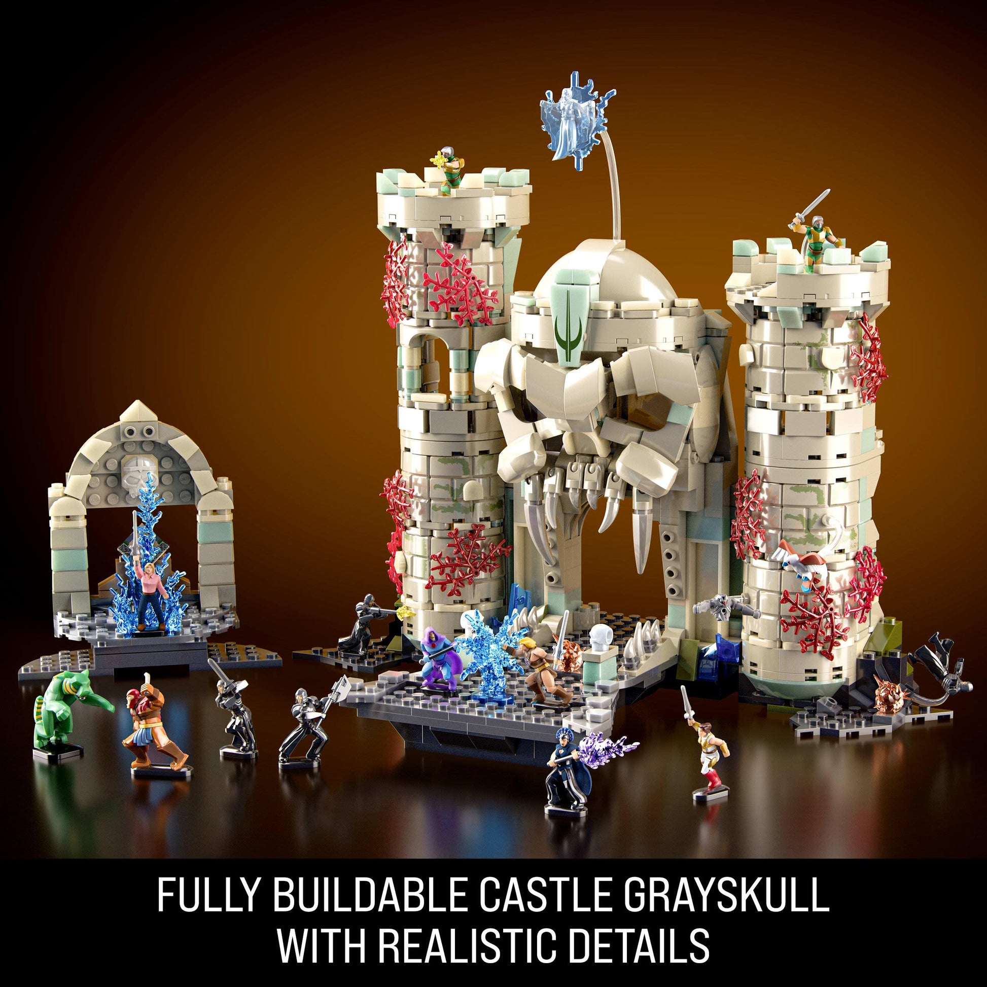 Mattel Brick Shop Masters of the Universe Battle of Castle Grayskull