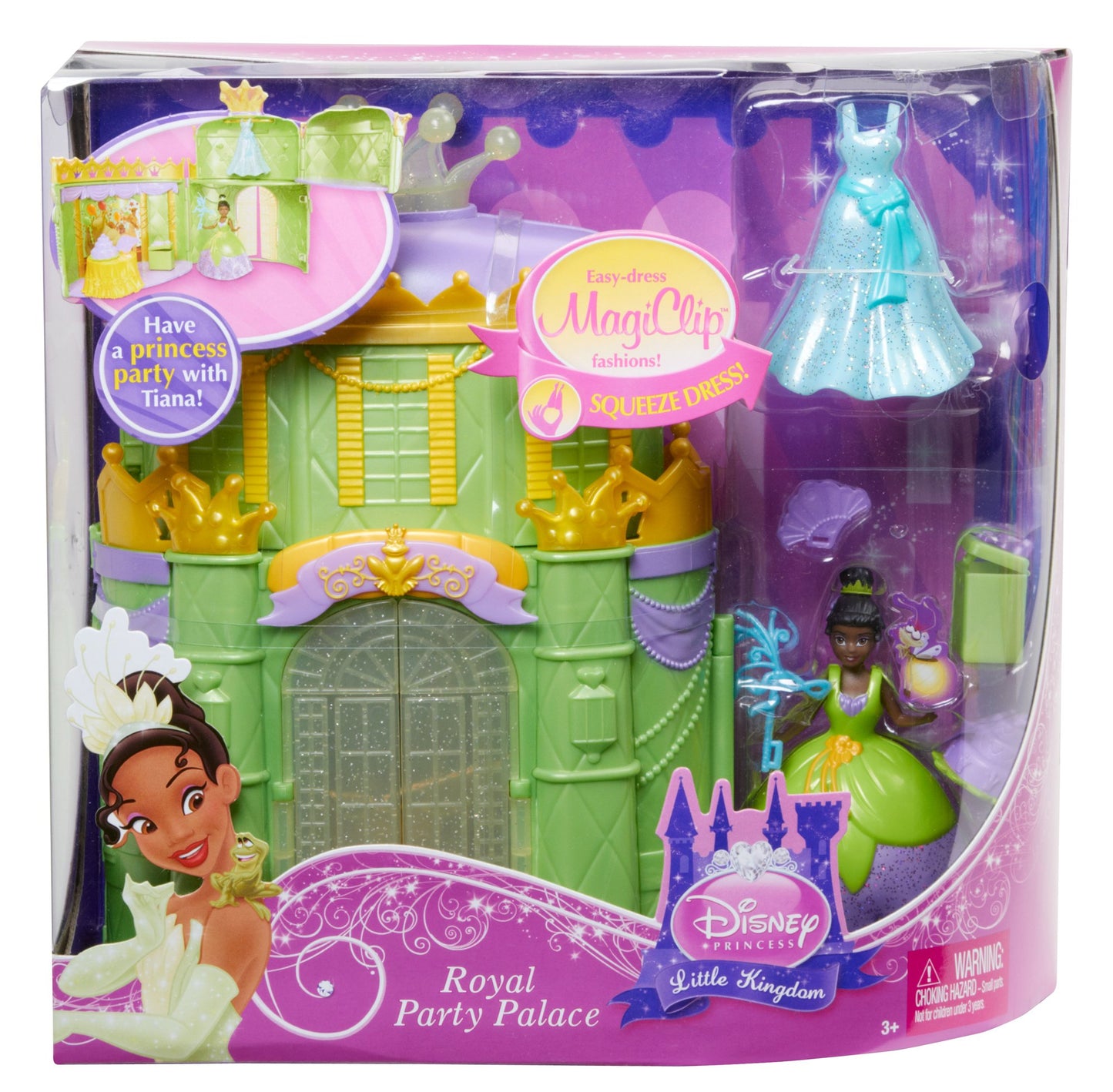 Mattel Disney Princess Royal Party Tiana Palace Playset
