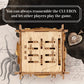 iDventure Cluebox Nautilus, Escape Room in a Wooden Puzzle Box for Adults